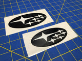 Front & Rear Emblem Vinyl Overlay (13-17 BRZ)