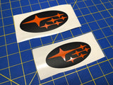 Front & Rear Emblem Vinyl Overlay (13-17 BRZ)