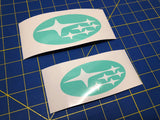 Front & Rear Emblem Vinyl Overlay (13-17 BRZ)