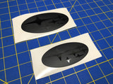 Front & Rear Emblem Vinyl Overlay (13-17 BRZ)