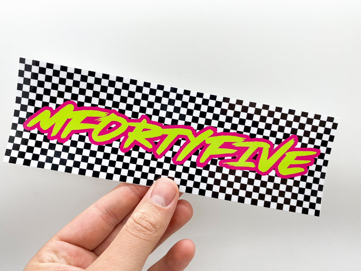 Wild Checkered Slap – MFortyFive