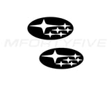 Front & Rear Emblem Vinyl Overlay (13-17 BRZ)
