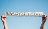 MFortyFive Banner - Single Color