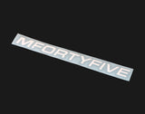 MFortyFive - Single Color